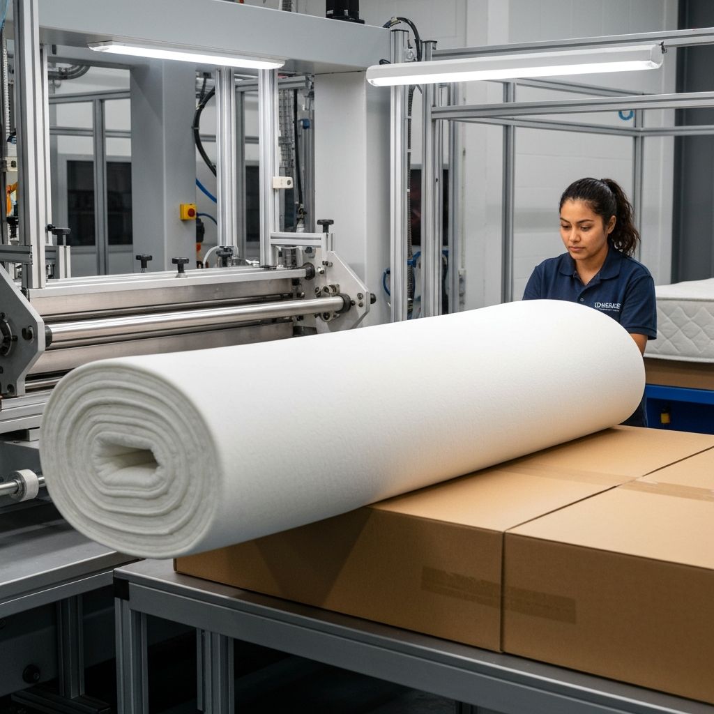 Zinus patented mattress compression and roll-packing technology