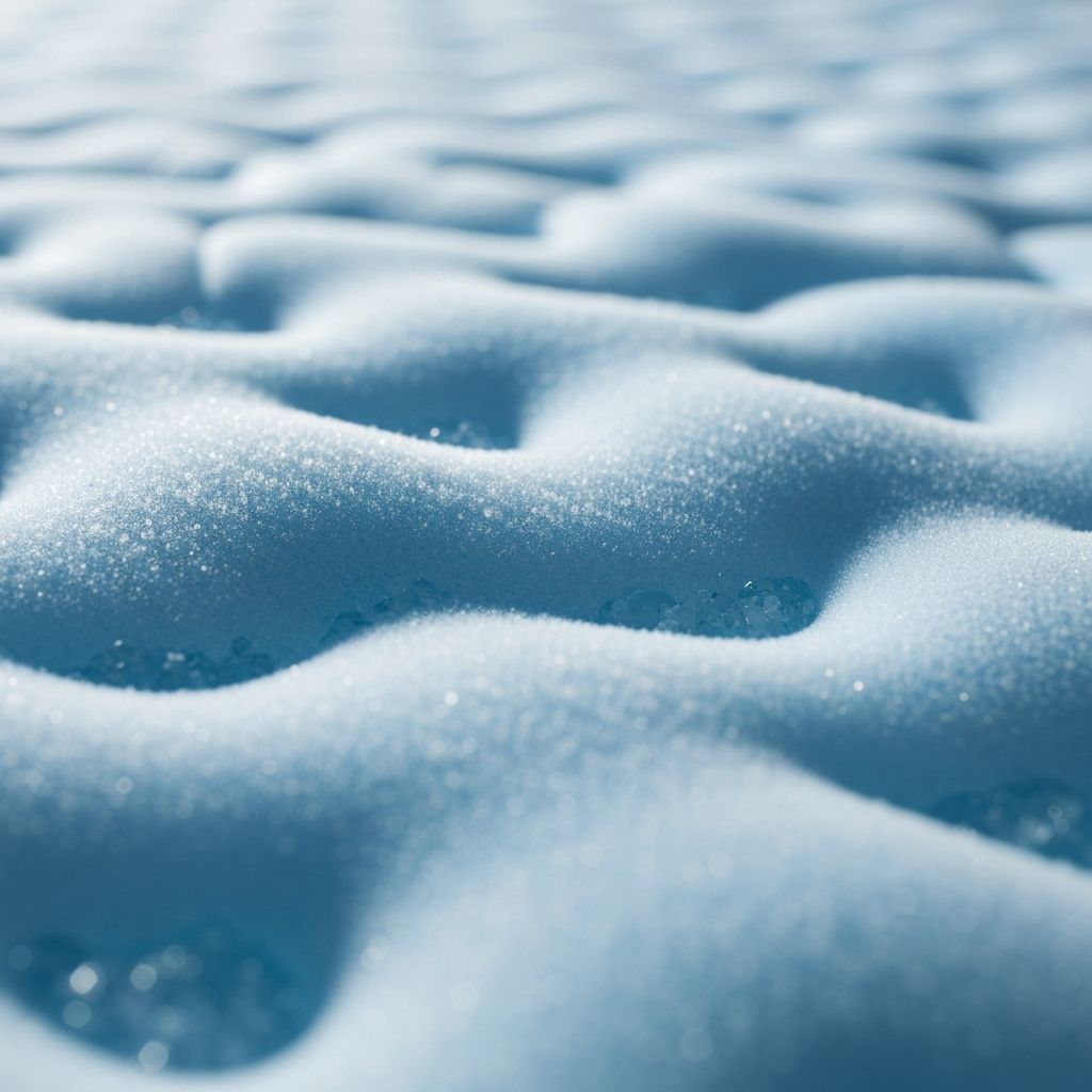 Zinus cooling gel memory foam mattress with ice-blue gel bead technology